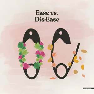 Ease v. Disease - Chiropractic Safety Pin